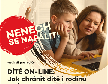 webinář pro rodiče Dítě on-line