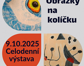Výstava - Obrázky na kolíčku