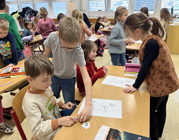 Návštěva předškoláčků ve škole